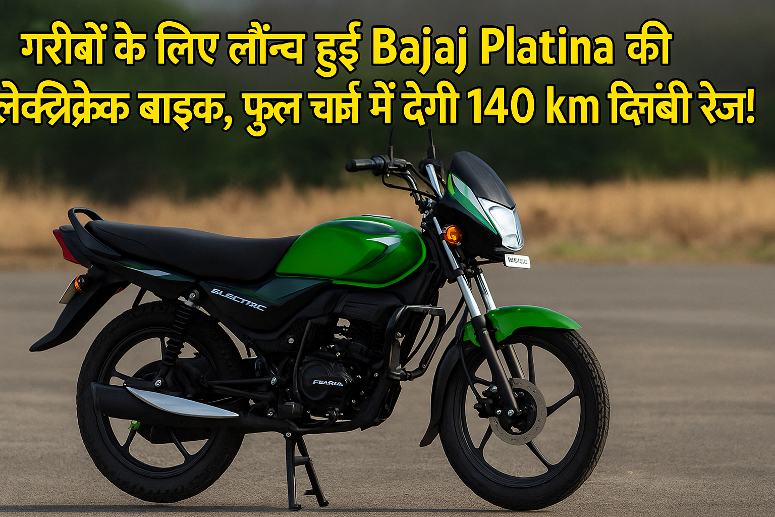 Bajaj Platina Electric